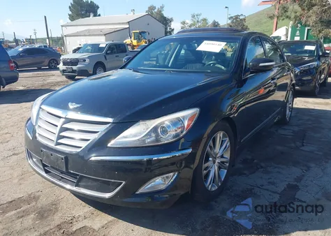 2012 Hyundai Genesis 4.6 from USA, damaged, VIN KMHGC4DF2CU175760